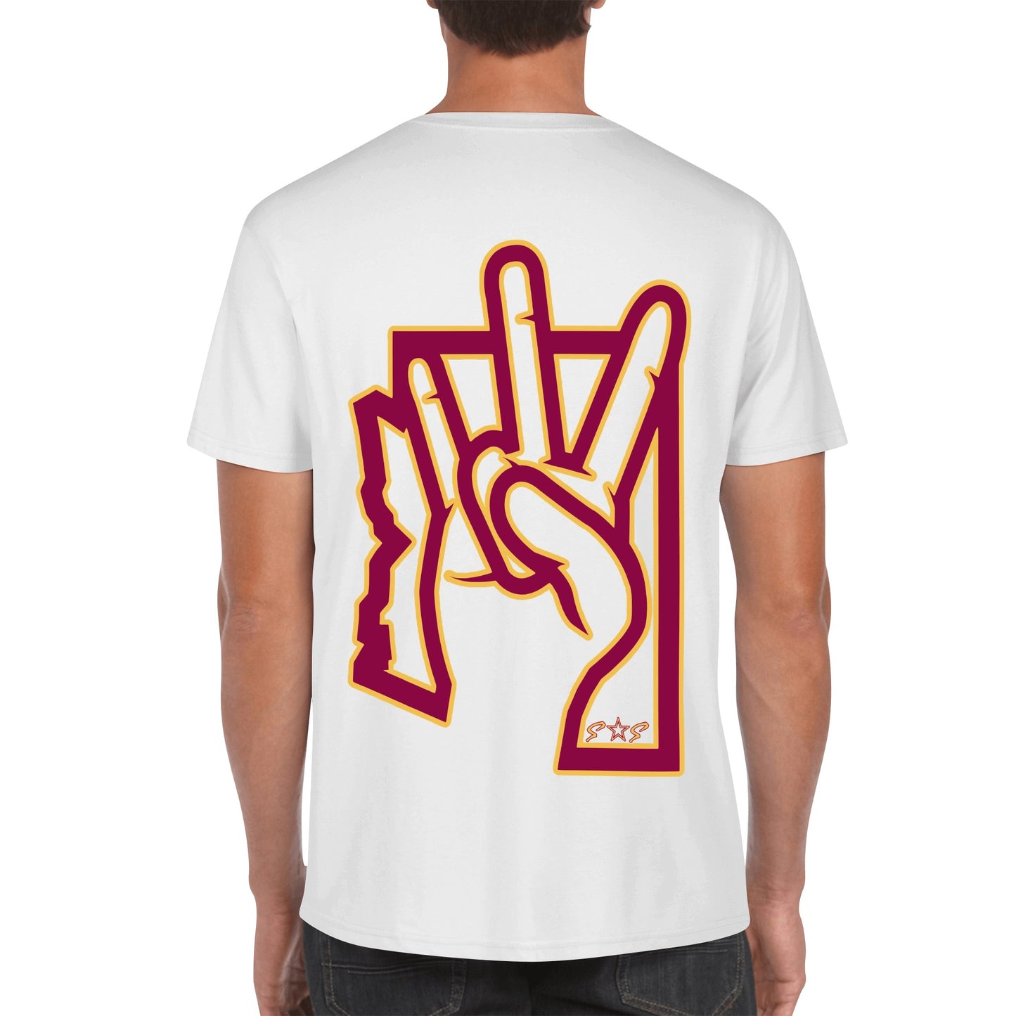 Sun Devil S.O.S ForkZona Edition Mens Cotton T-Shirt