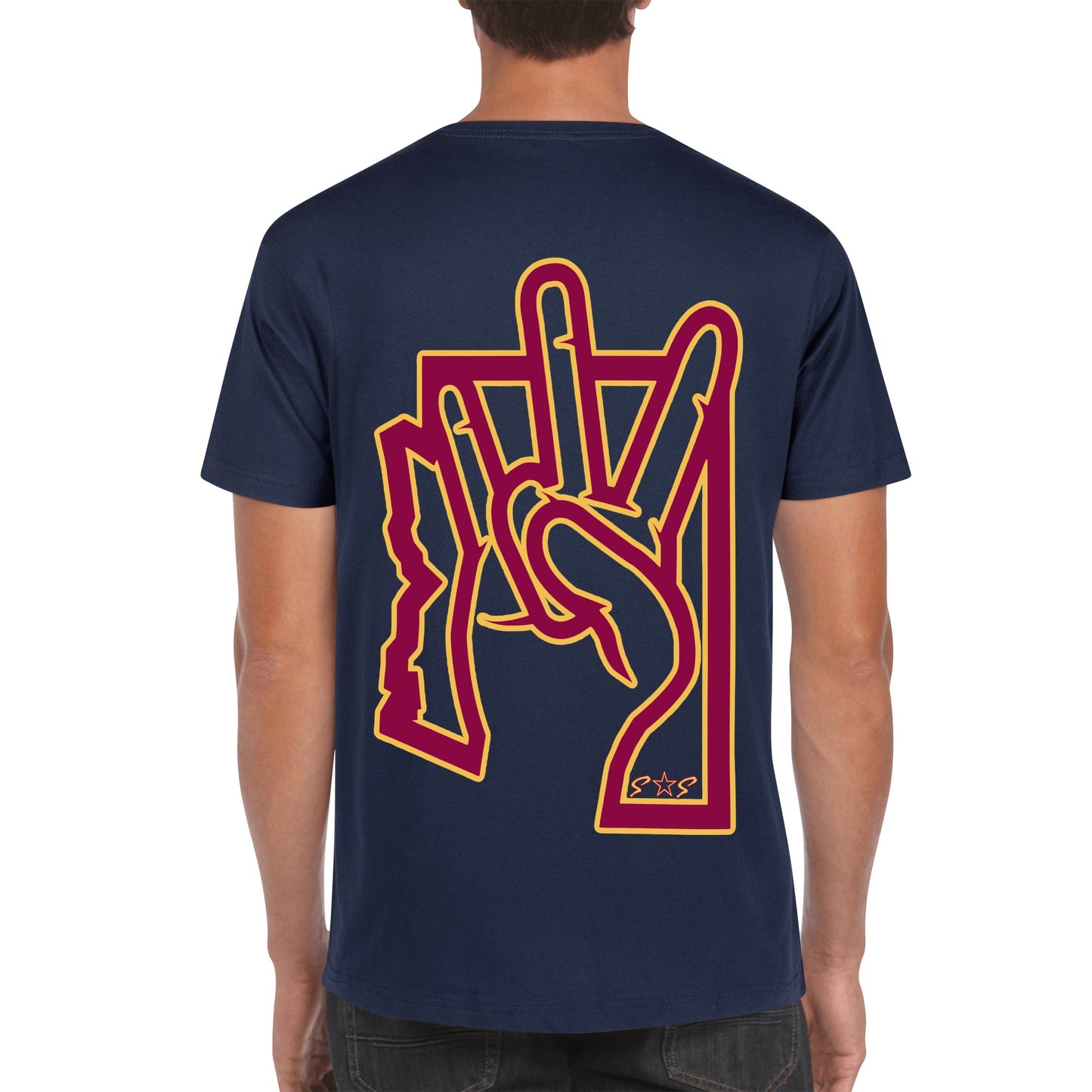 Sun Devil S.O.S ForkZona Edition Mens Cotton T-Shirt