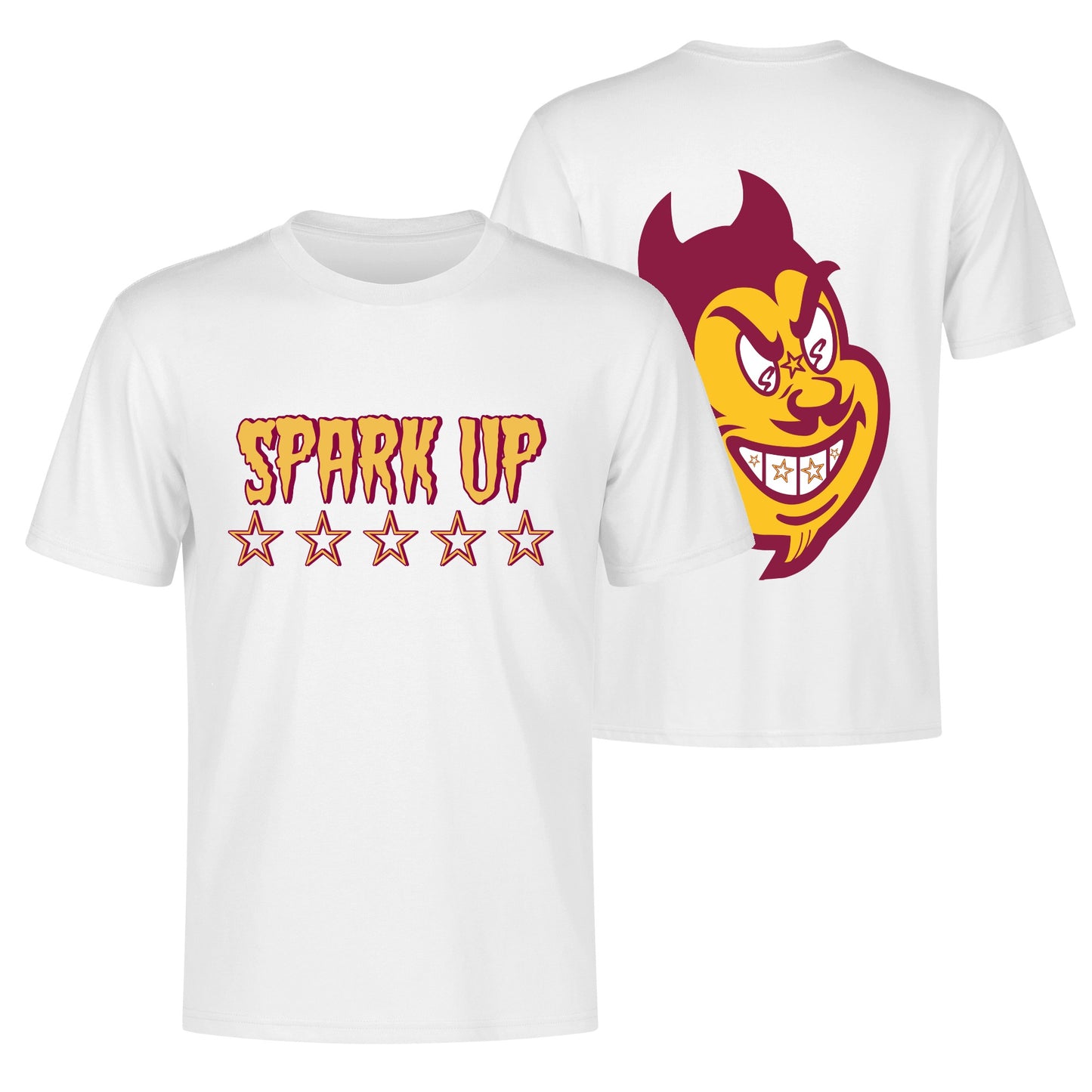 Sun Devil S.O.S Spark Up Edition Mens Cotton T-Shirt