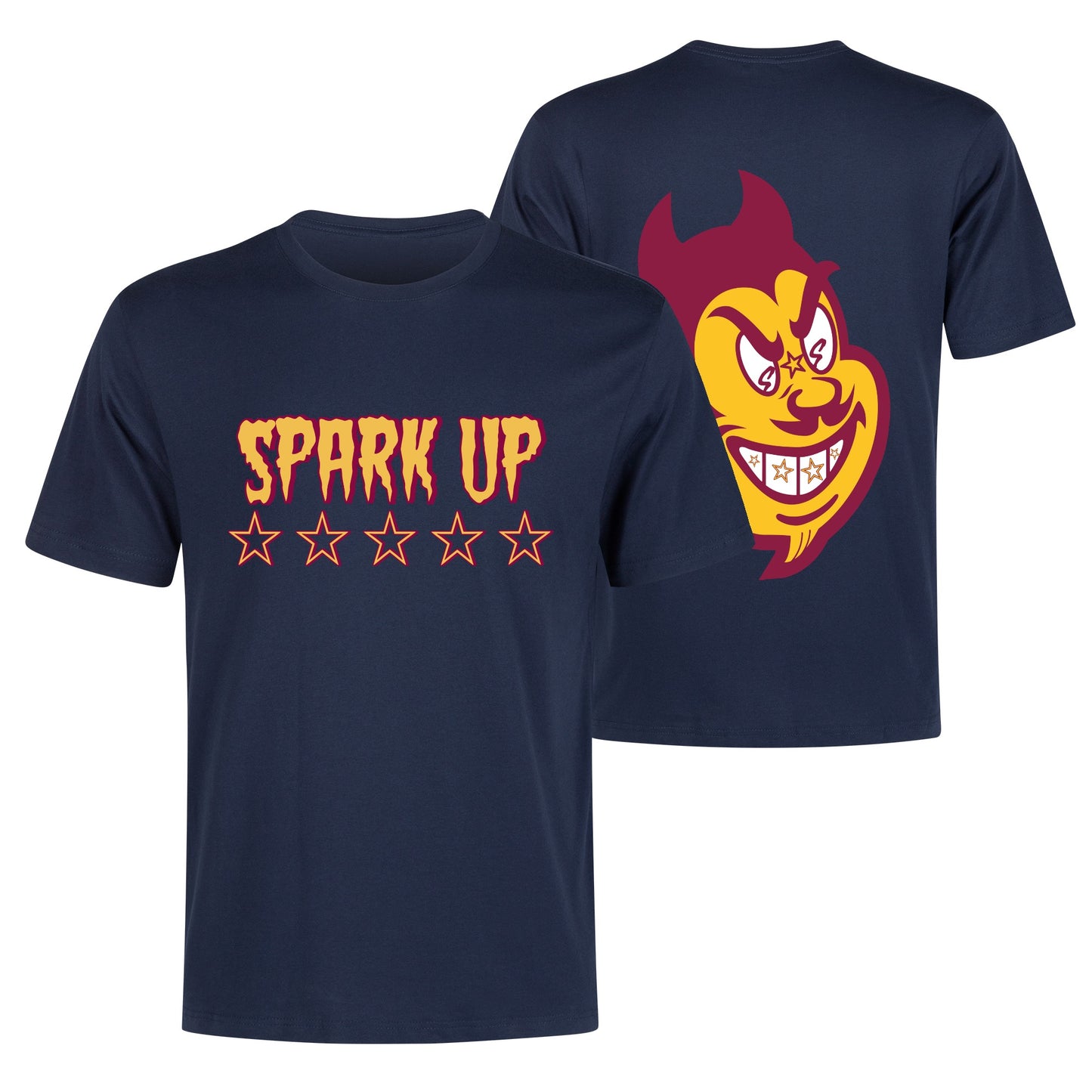 Sun Devil S.O.S Spark Up Edition Mens Cotton T-Shirt