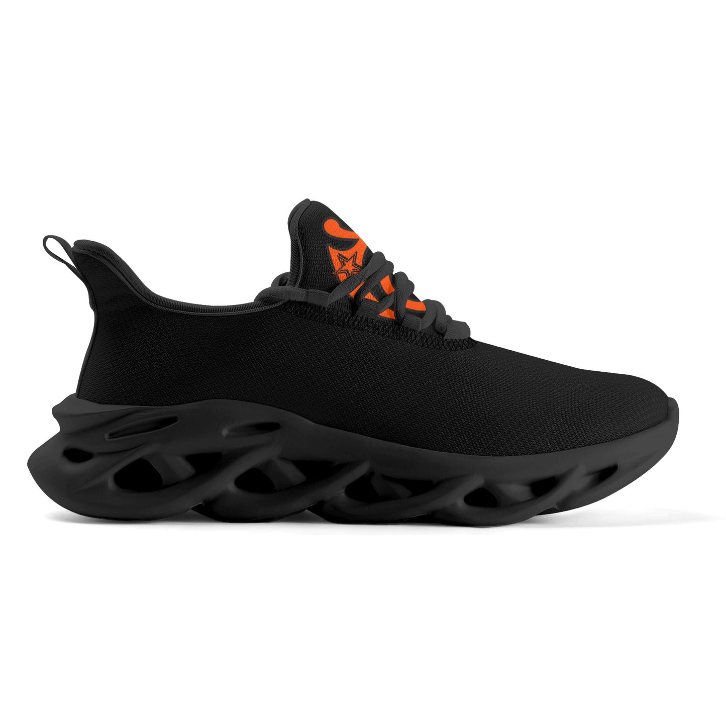 SOS Orbit Zeros Black/DarkOrange Editions Star Kicks