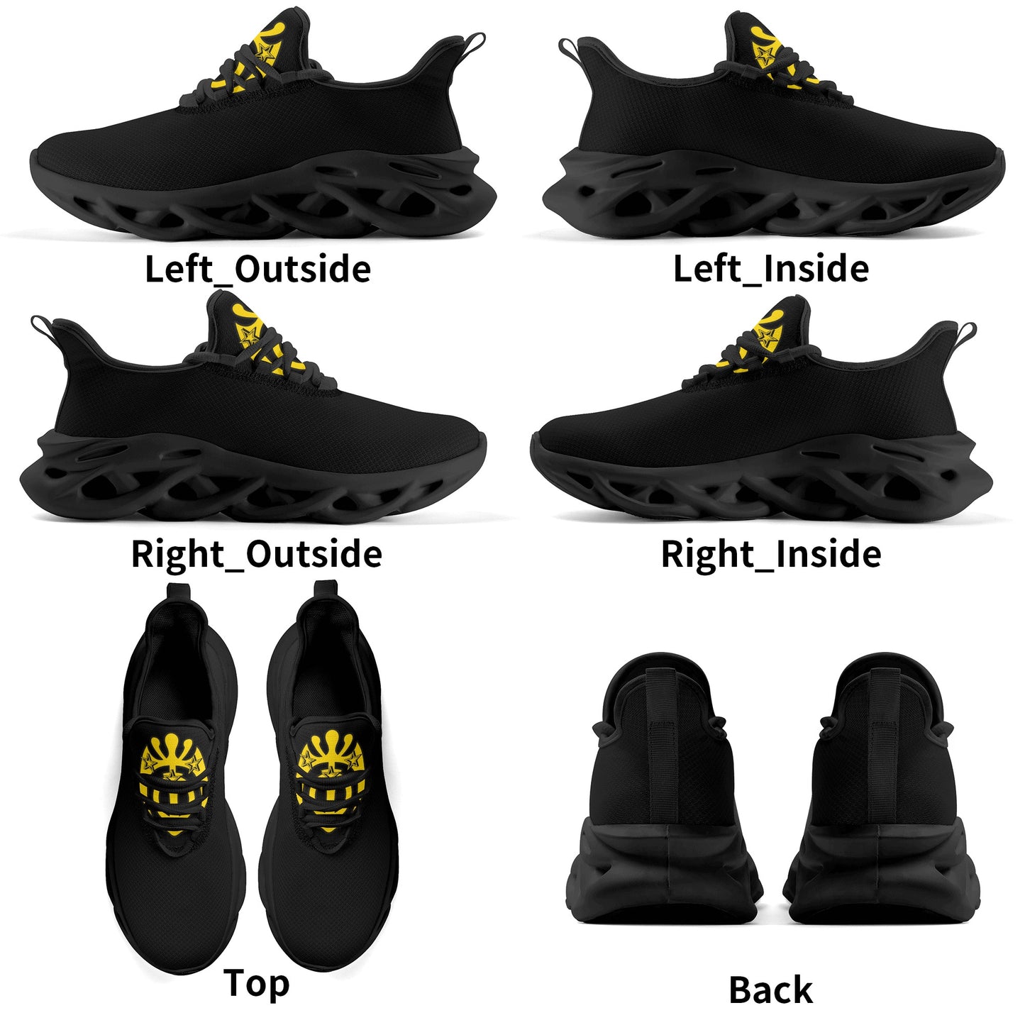 SOS Orbit Zeros Black/Gold Editions Star Kicks