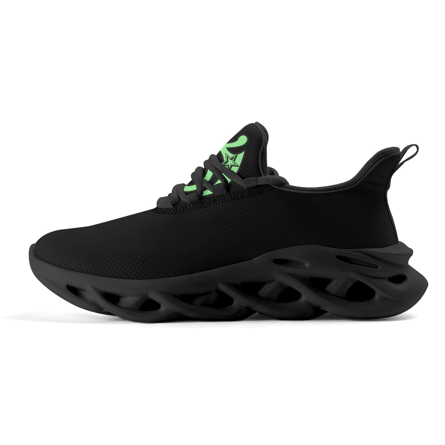 SOS Orbit Zeros Black/MintGreen Editions Star Kicks