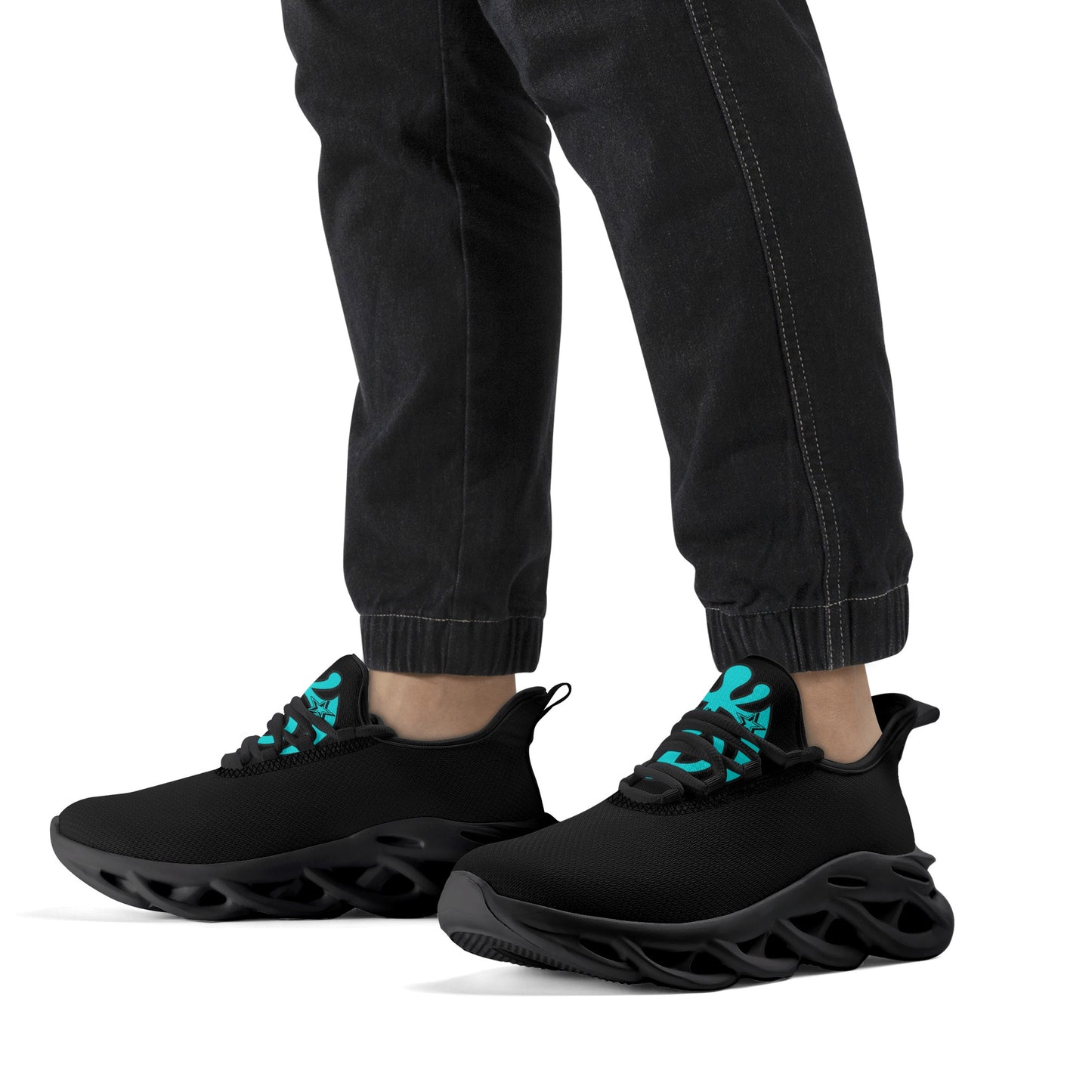 SOS Orbit Zeros Black/Turquoise Editions Star Kicks