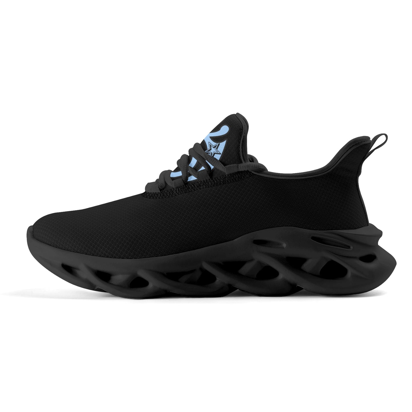 SOS Orbit Zeros Black/SkyBlue Editions Star Kicks