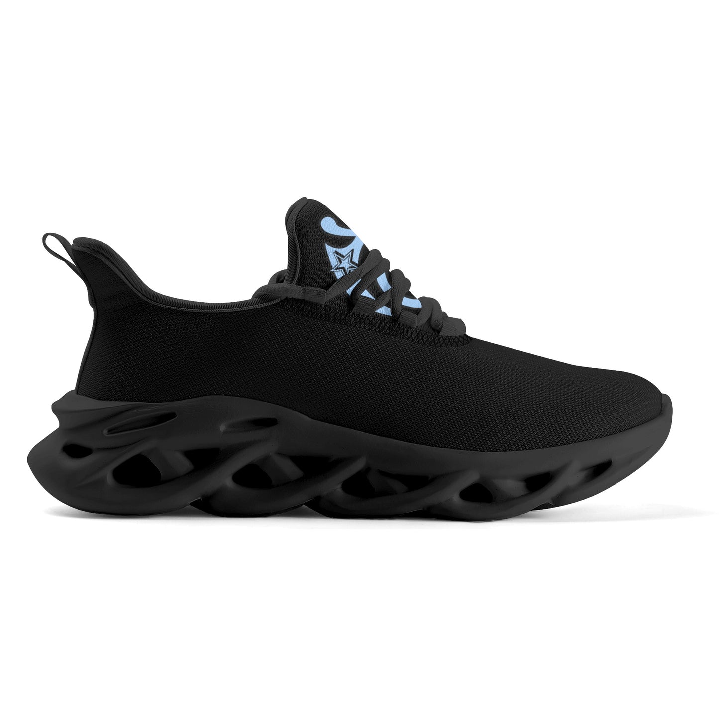 SOS Orbit Zeros Black/SkyBlue Editions Star Kicks