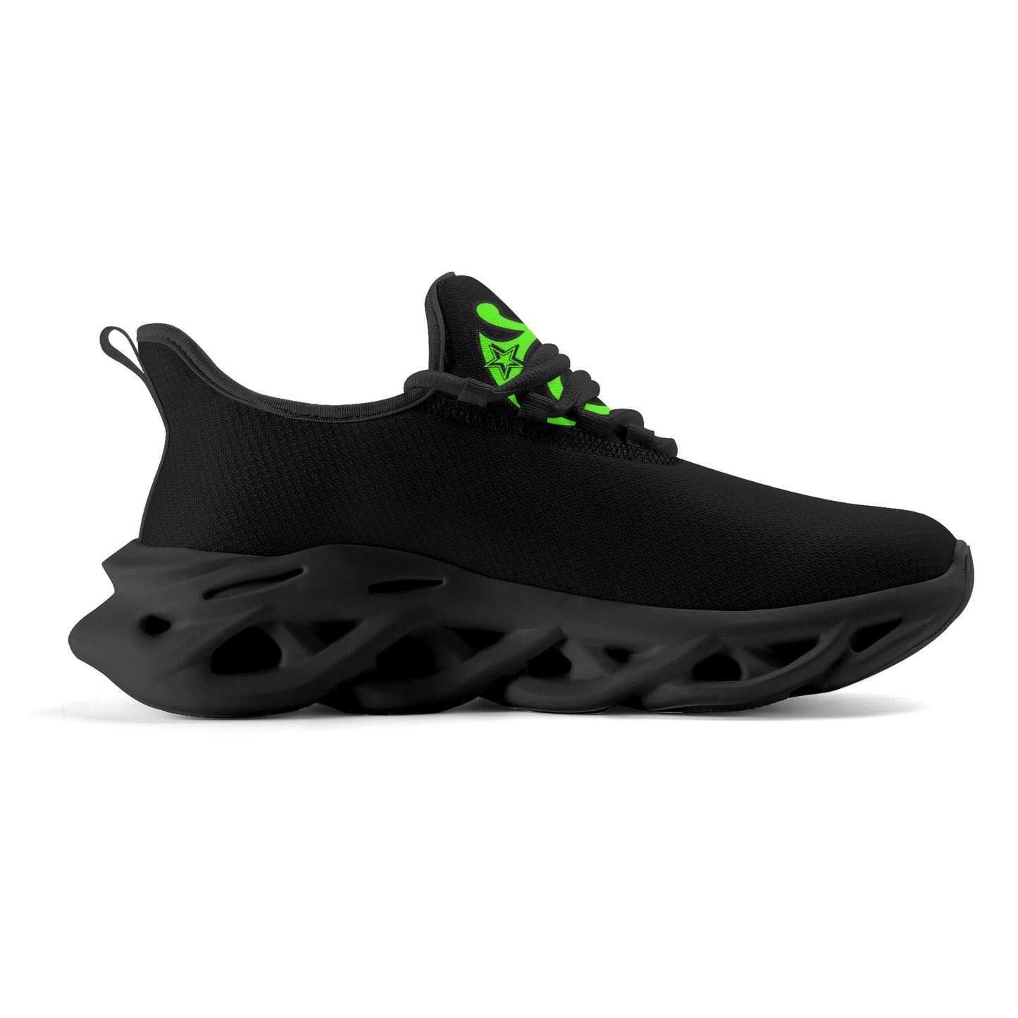 SOS Orbit Zeros Black/GooGreen Editions Star Kicks