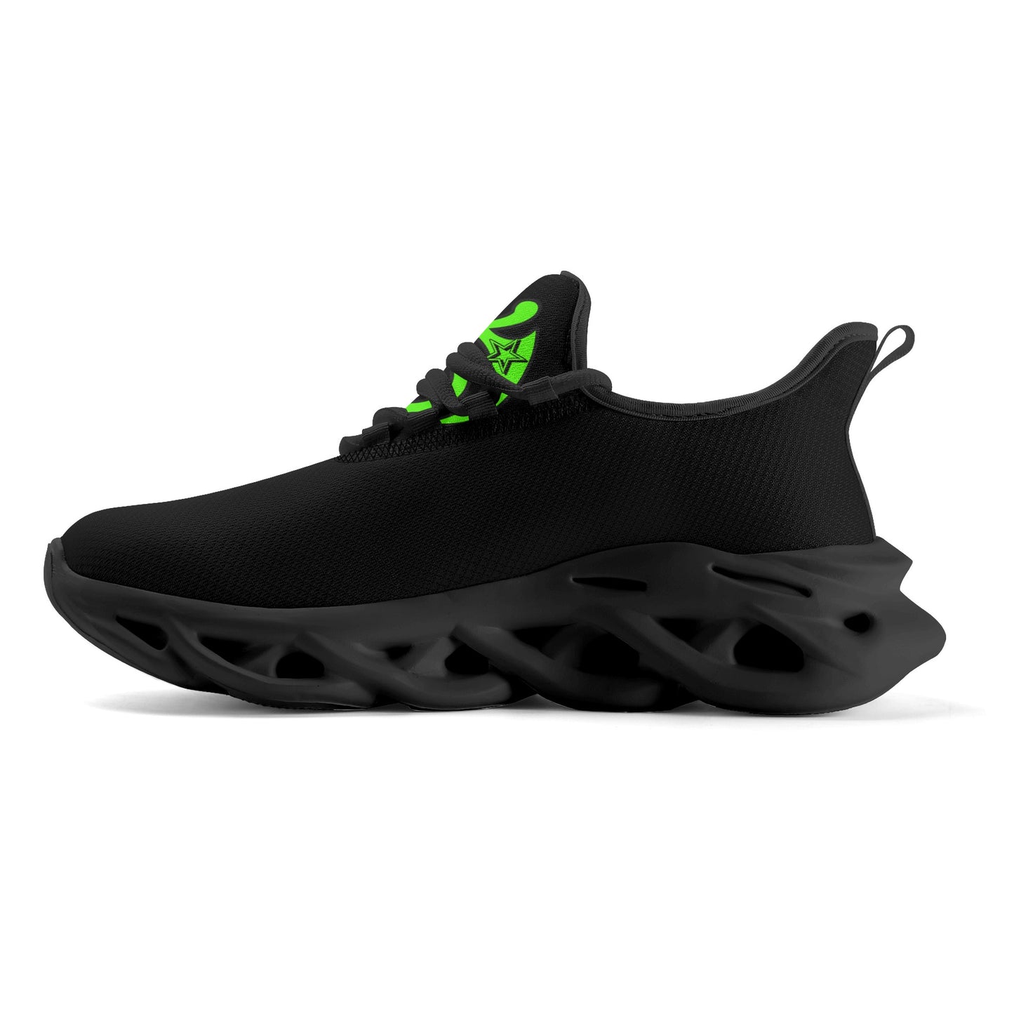 SOS Orbit Zeros Black/GooGreen Editions Star Kicks