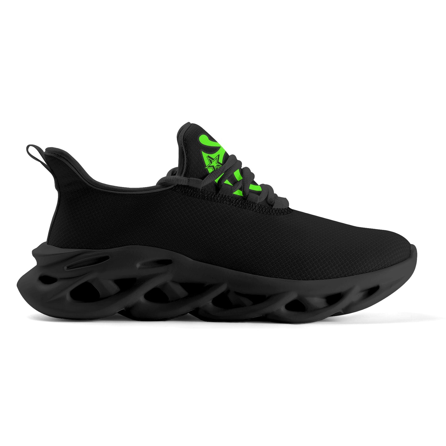 SOS Orbit Zeros Black/GooGreen Editions Star Kicks