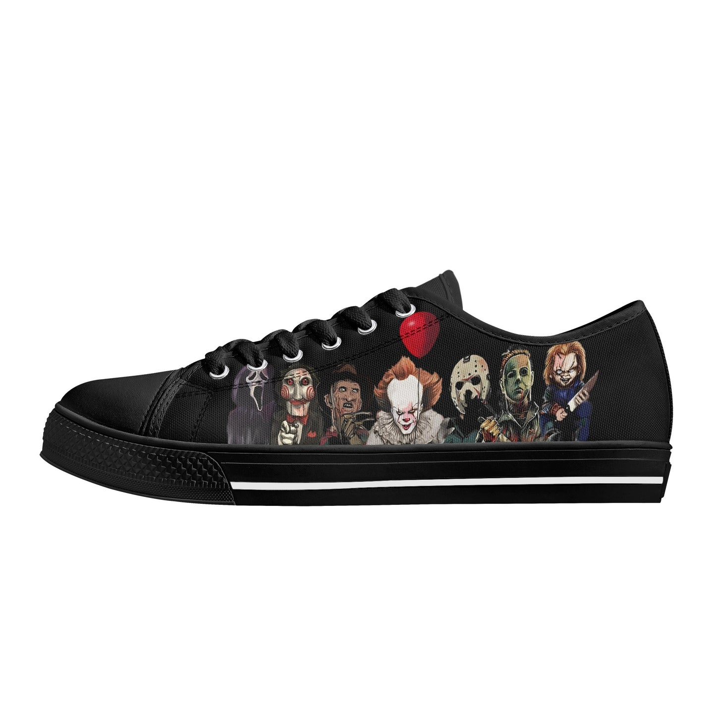 Un-Tamed  S.O.S Edition Mens Black Low Top Star Kicks