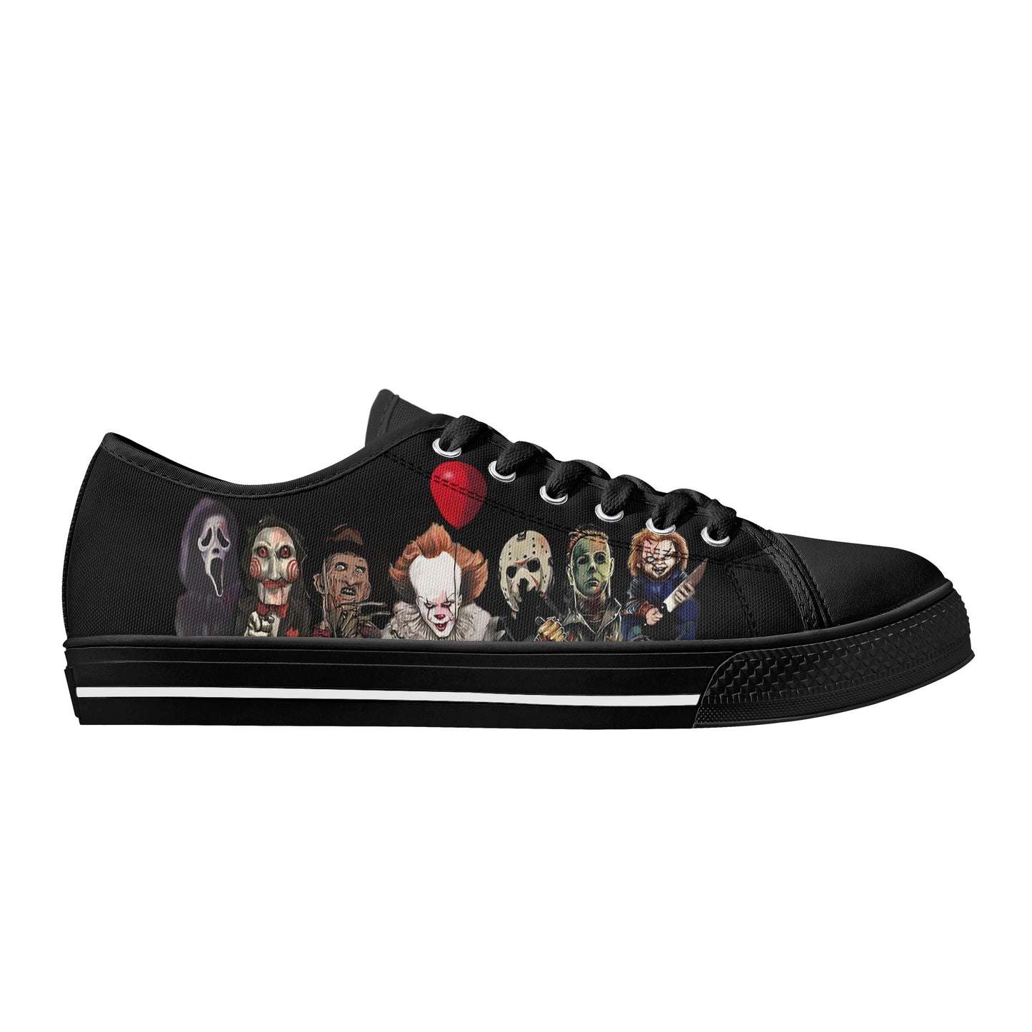 Un-Tamed  S.O.S Edition Mens Black Low Top Star Kicks