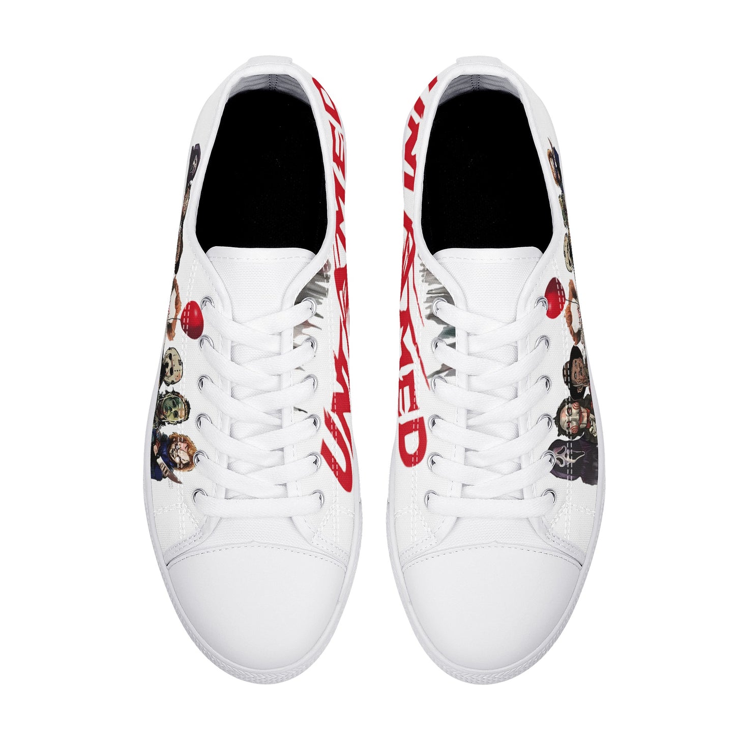 Un-Tamed  S.O.S Edition Mens White Low Top Star Kicks