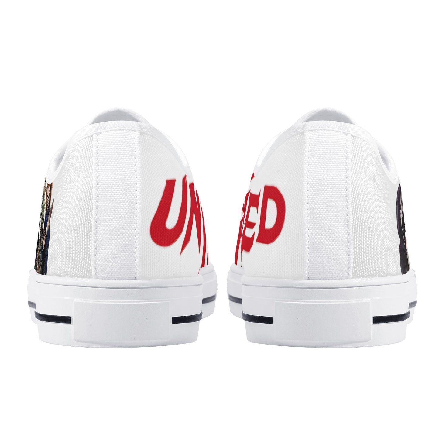 Un-Tamed  S.O.S Edition Mens White Low Top Star Kicks