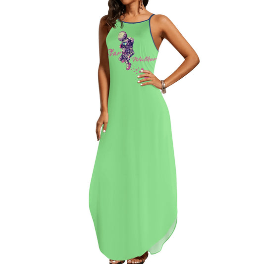 Star Walker 2.0 Womens Mint Green Sleeveless Evening Dress