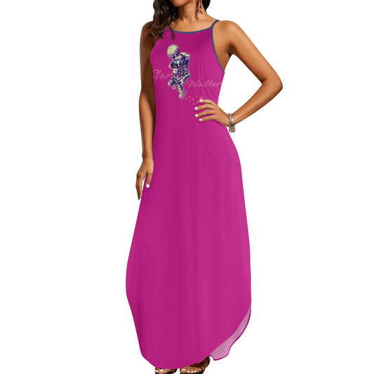 Star Walker 2.0 Womens Purple Sleeveless Evening Dress