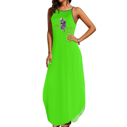 Star Walker 2.0 Womens Goo Green Sleeveless Evening Dress