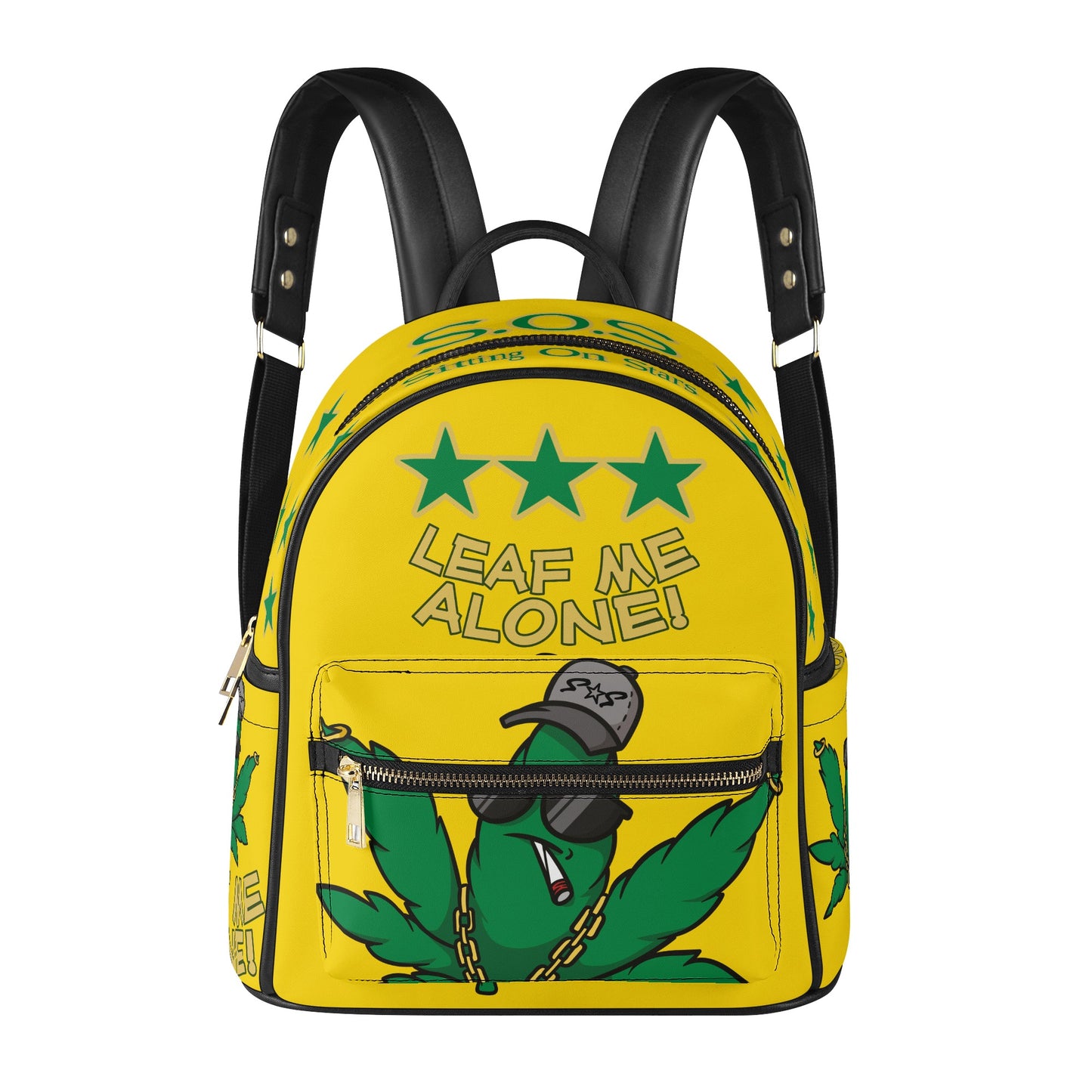 Leaf Me Alone 3.0  S.O.S 420 Gold Edition Backpack