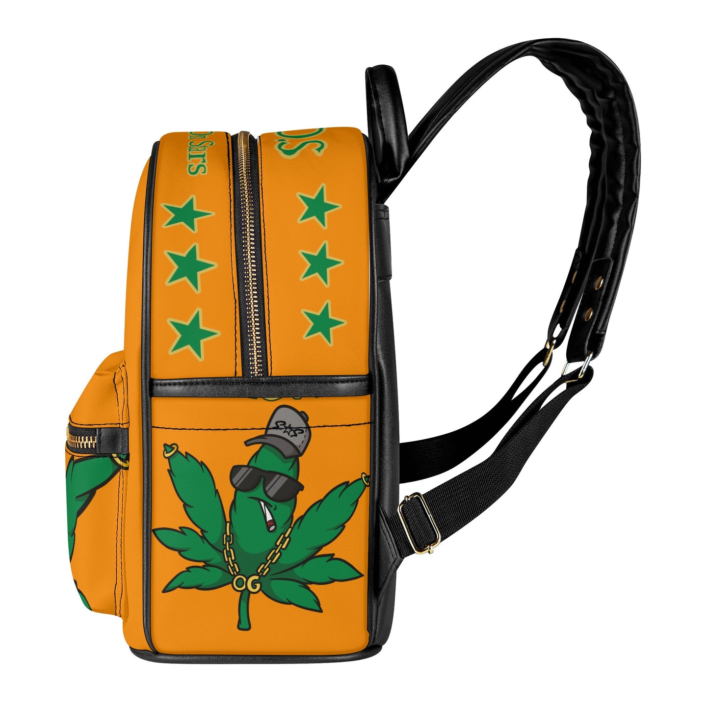 Leaf Me Alone 3.0 S.O.S 420 Orange Edition Backpack