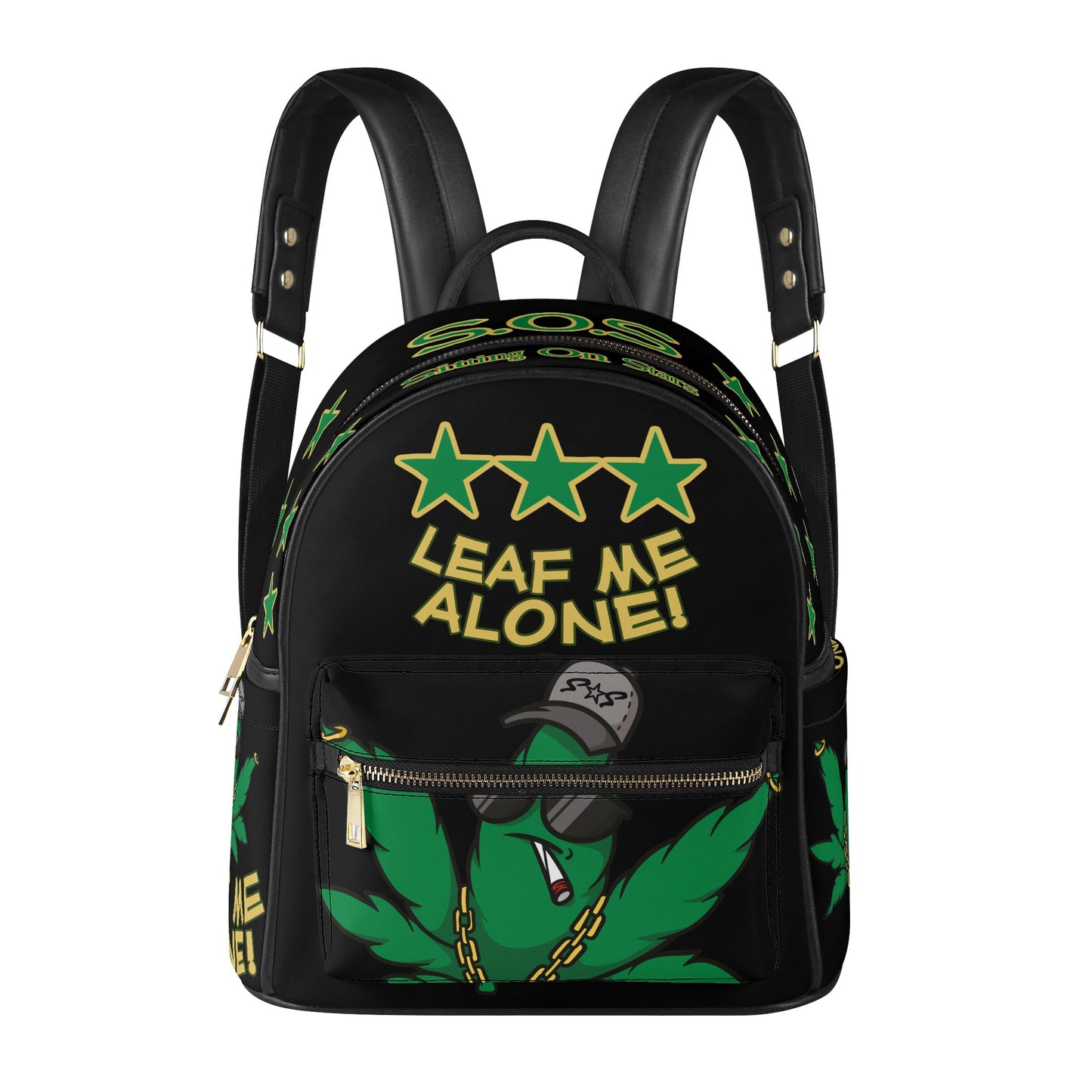 Leaf Me Alone 3.0 4/20  S.O.S Edition Backpack