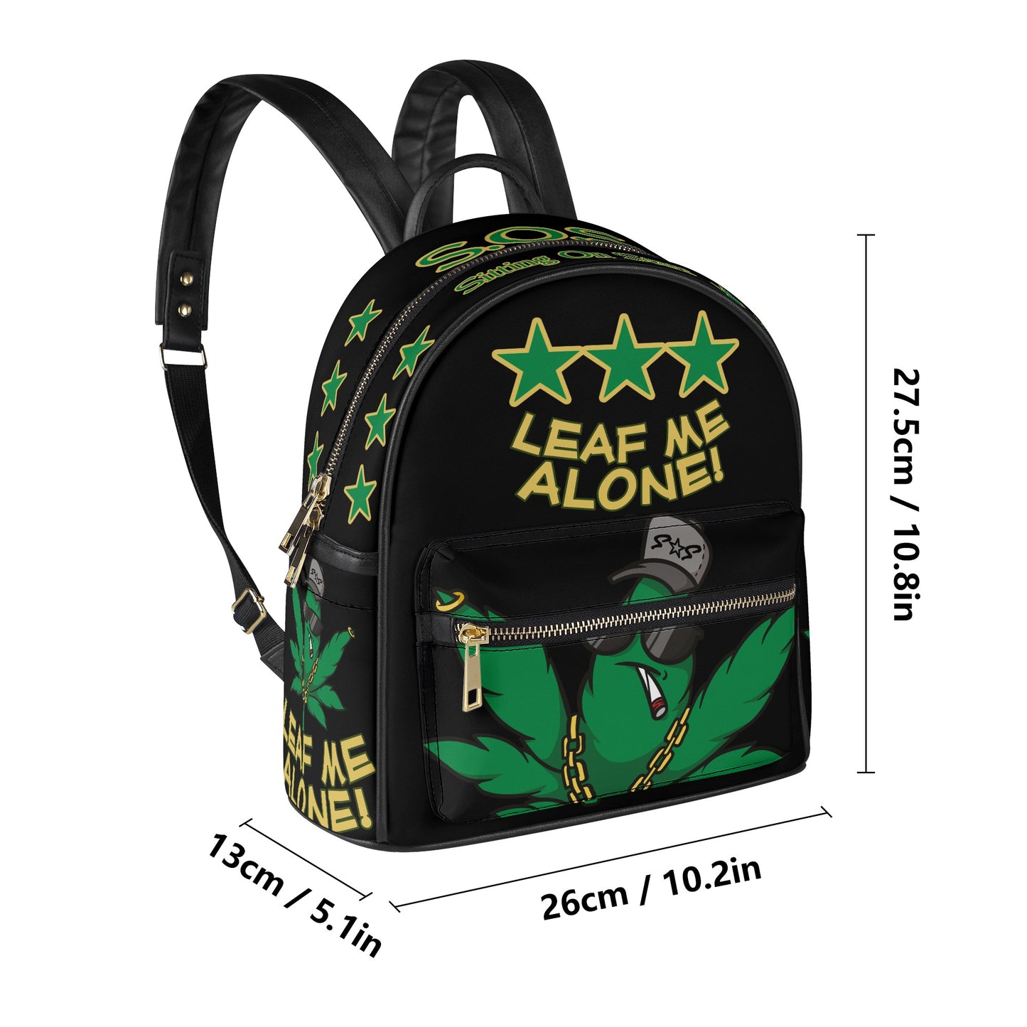 Leaf Me Alone 3.0 4/20  S.O.S Edition Backpack