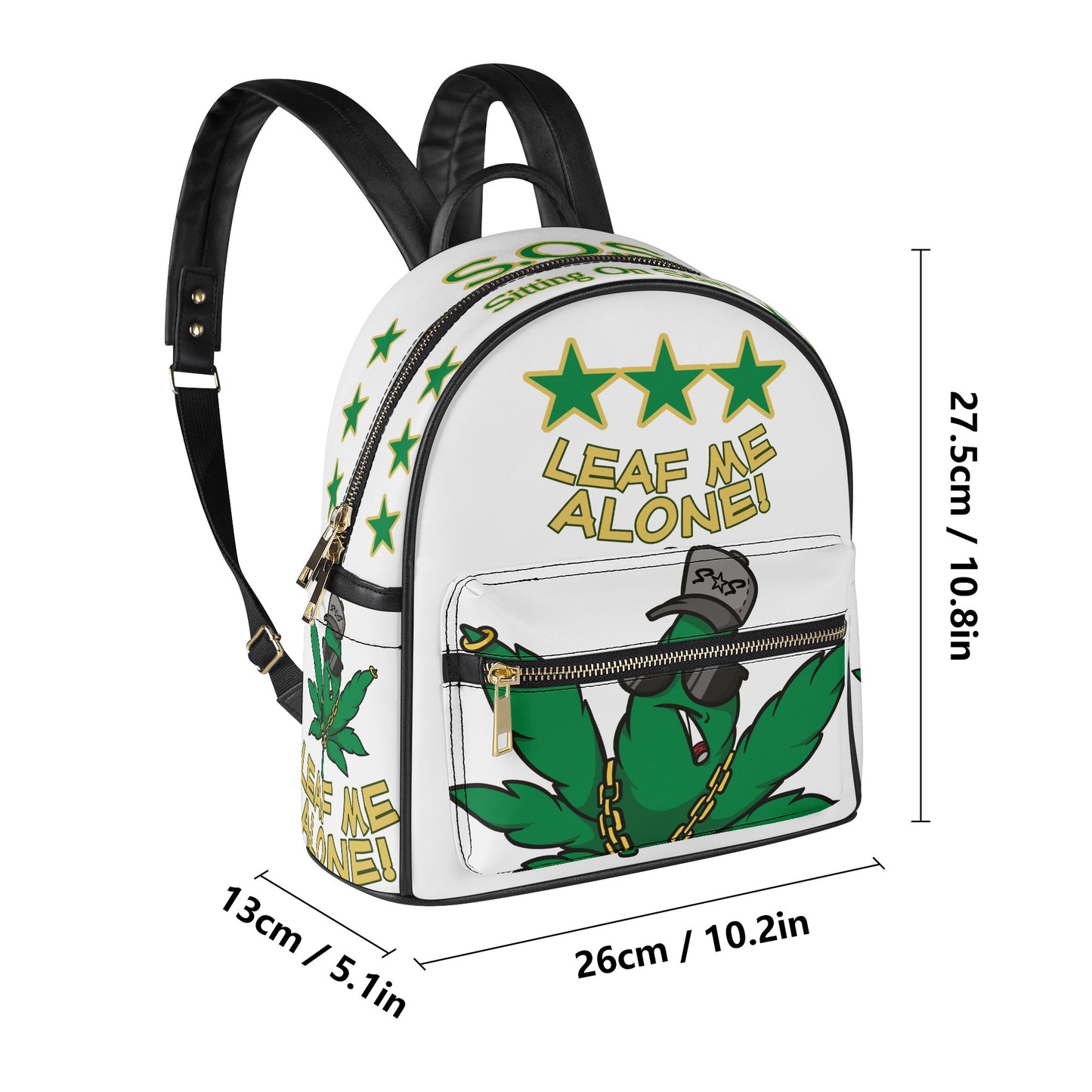 Leaf Me Alone 3.0 4/20  S.O.S Edition Backpack