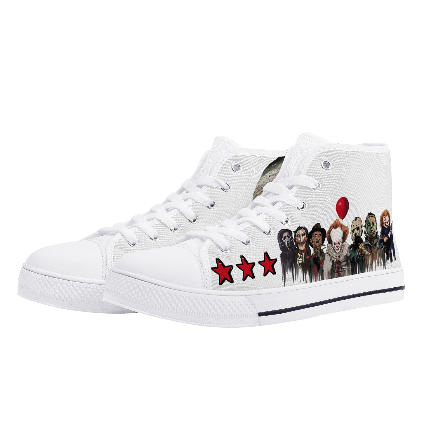 Un-Tamed S.O.S Edition Mens White Lightweight High Top Star Kicks