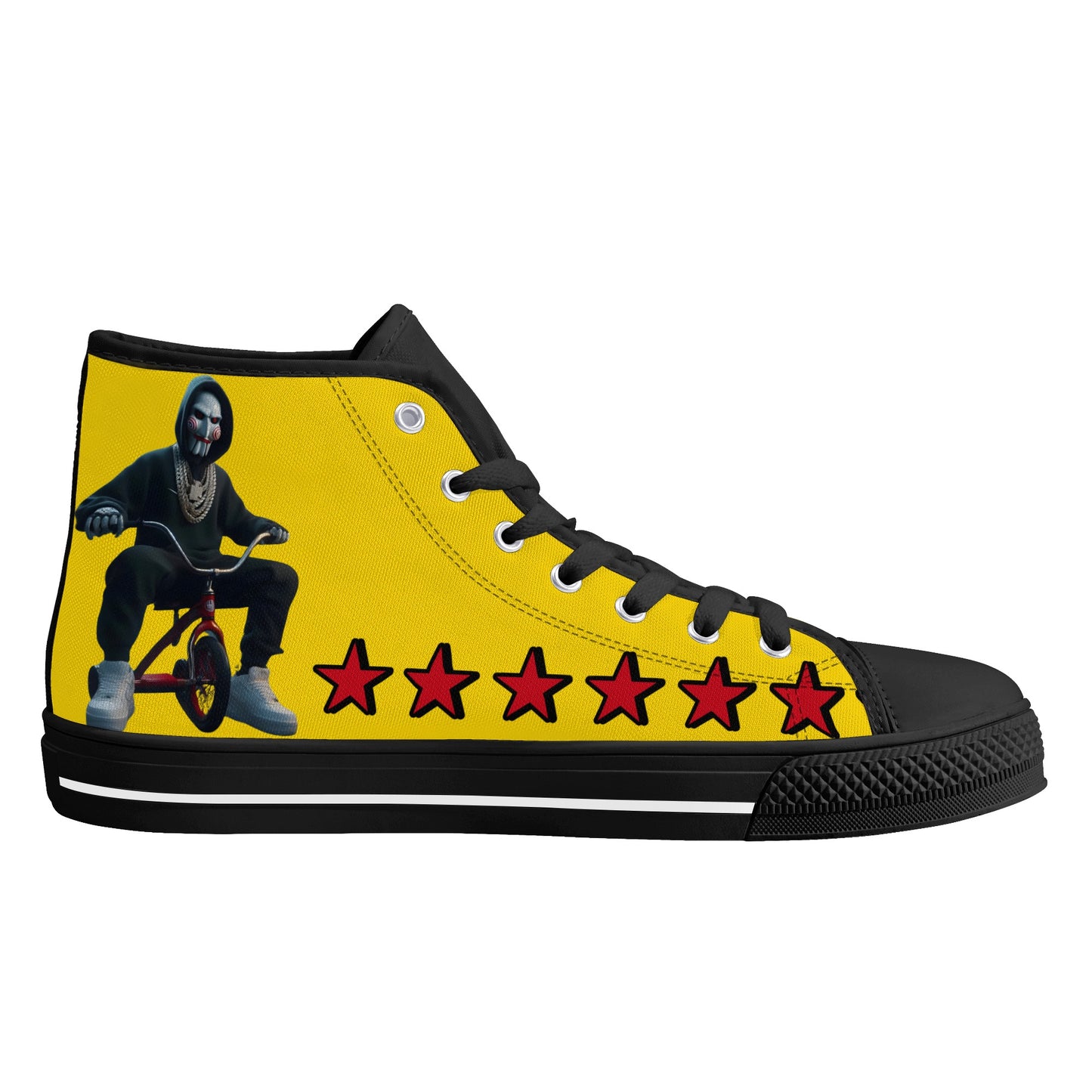 Un-Tamed S.O.S Edition Mens Gold Lightweight High Top Star Kicks