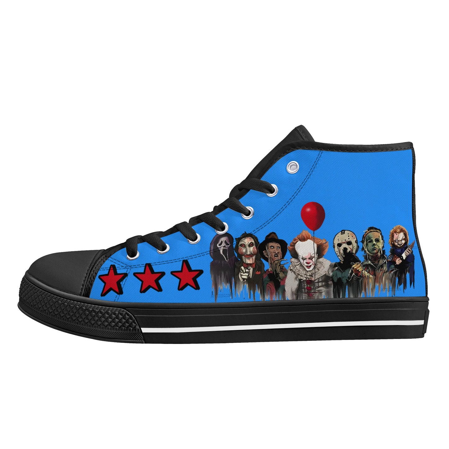 Un-Tamed S.O.S Edition Mens Blue Lightweight High Top Star Kicks