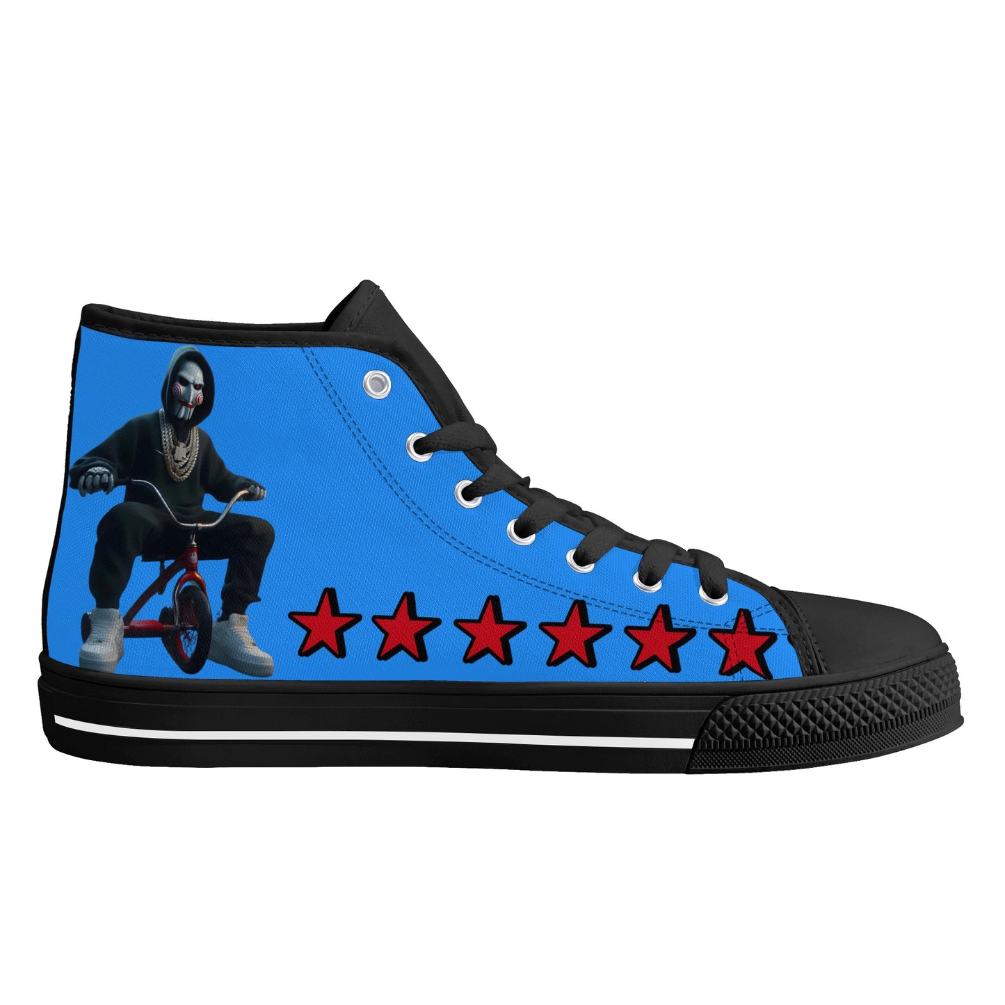 Un-Tamed S.O.S Edition Mens Blue Lightweight High Top Star Kicks