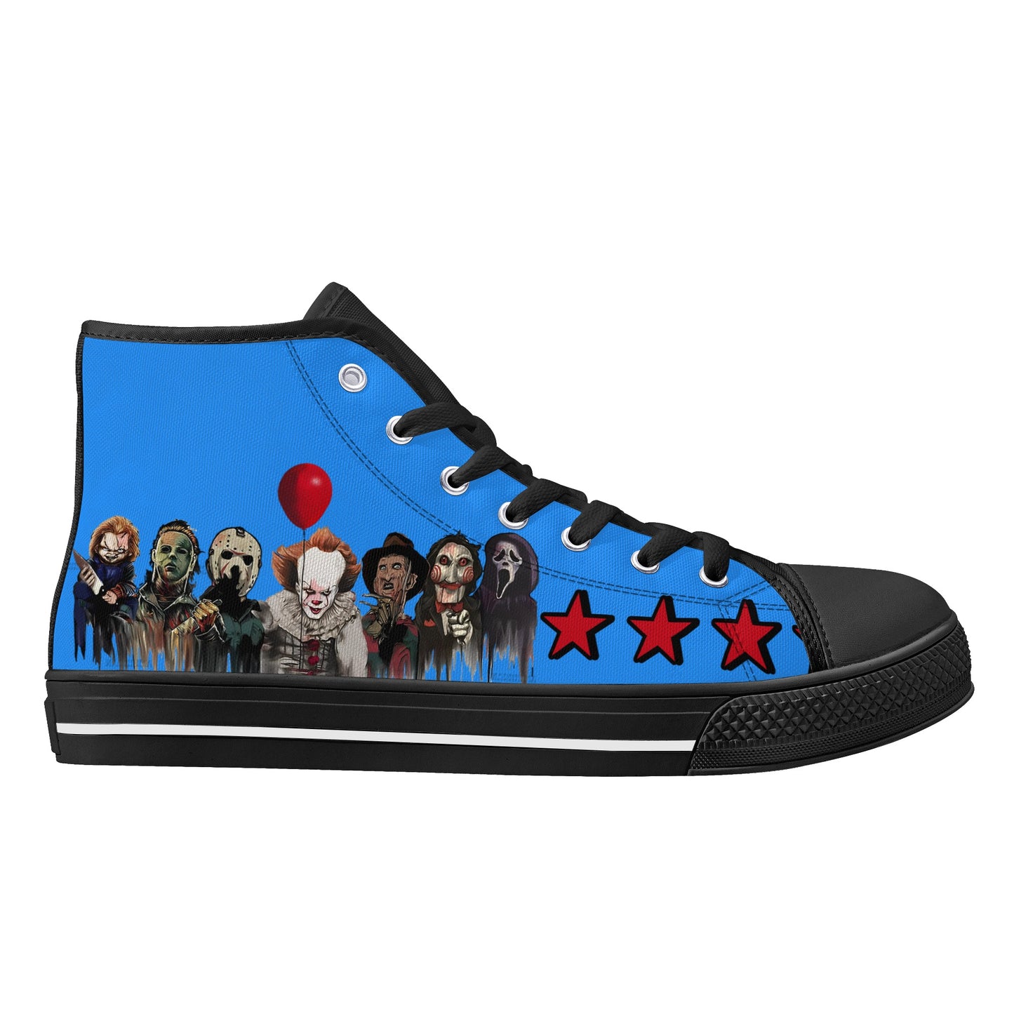 Un-Tamed S.O.S Edition Mens Blue Lightweight High Top Star Kicks