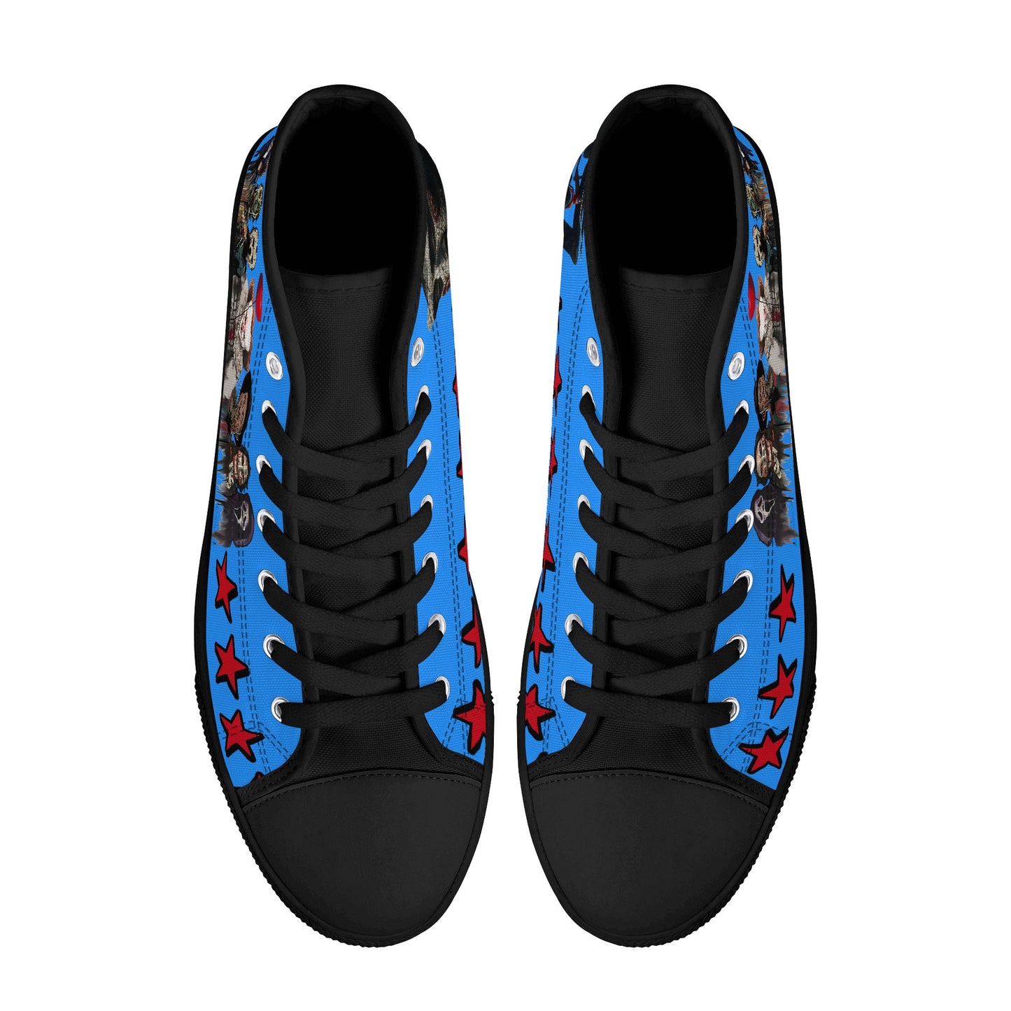 Un-Tamed S.O.S Edition Mens Blue Lightweight High Top Star Kicks