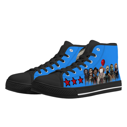 Un-Tamed S.O.S Edition Mens Blue Lightweight High Top Star Kicks