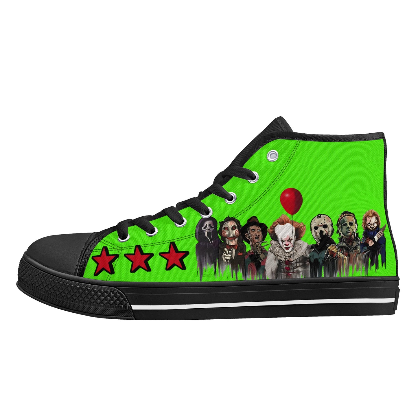 Un-Tamed S.O.S Edition Mens Goo Green Lightweight High Top Star Kicks