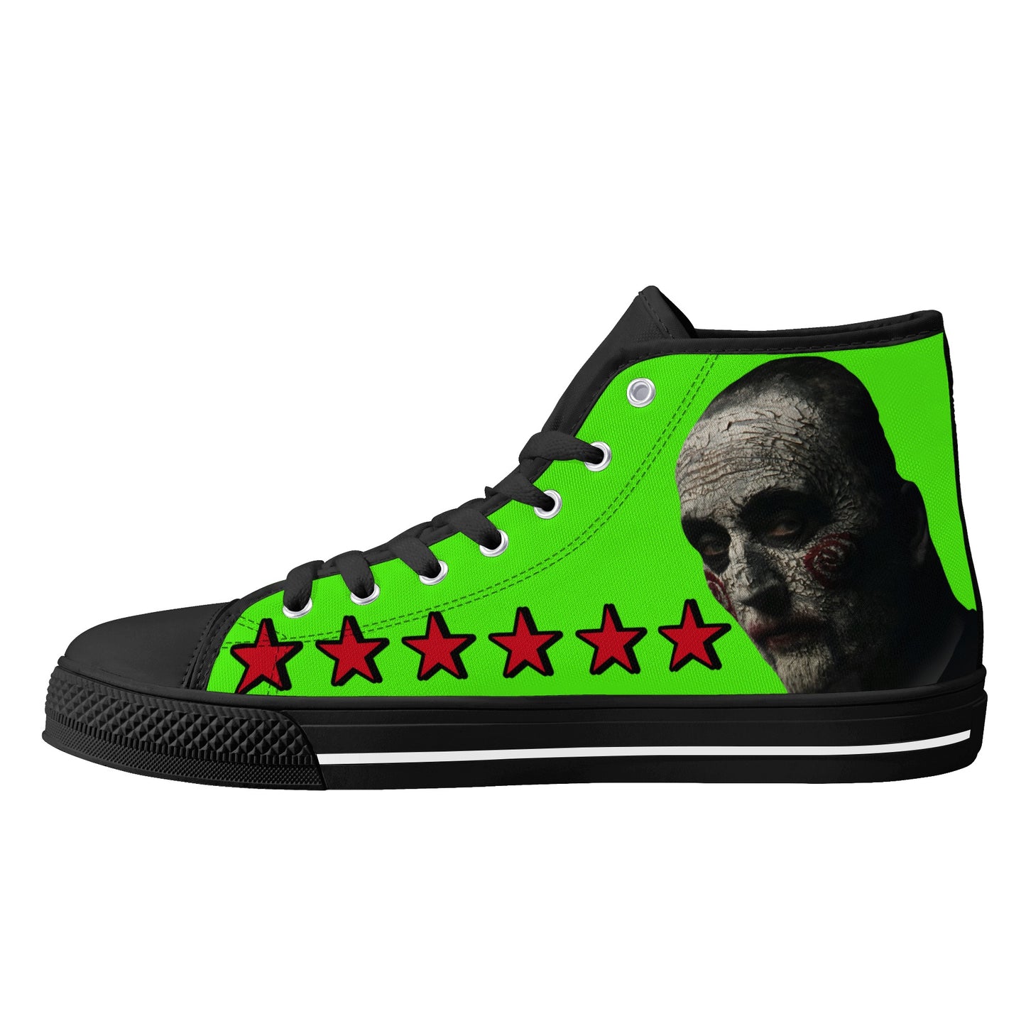 Un-Tamed S.O.S Edition Mens Goo Green Lightweight High Top Star Kicks