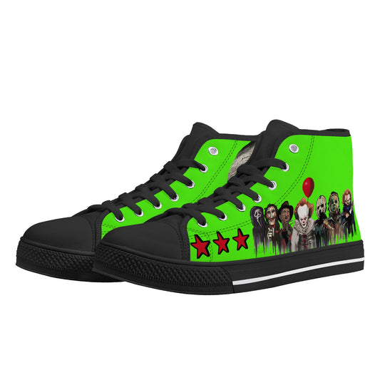 Un-Tamed S.O.S Edition Mens Goo Green Lightweight High Top Star Kicks