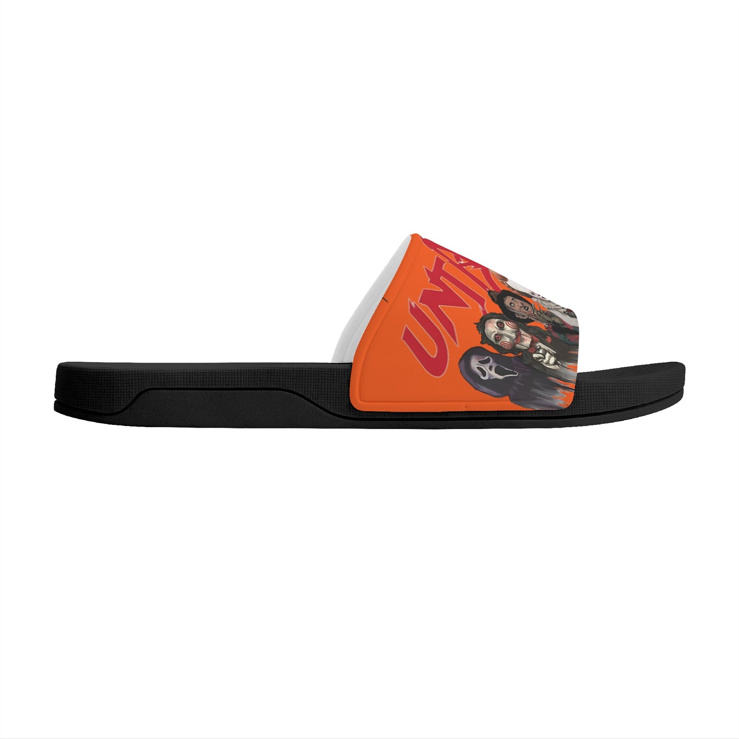 Un-Tamed S.O.S Edition Mens Dark Orange Star Slides