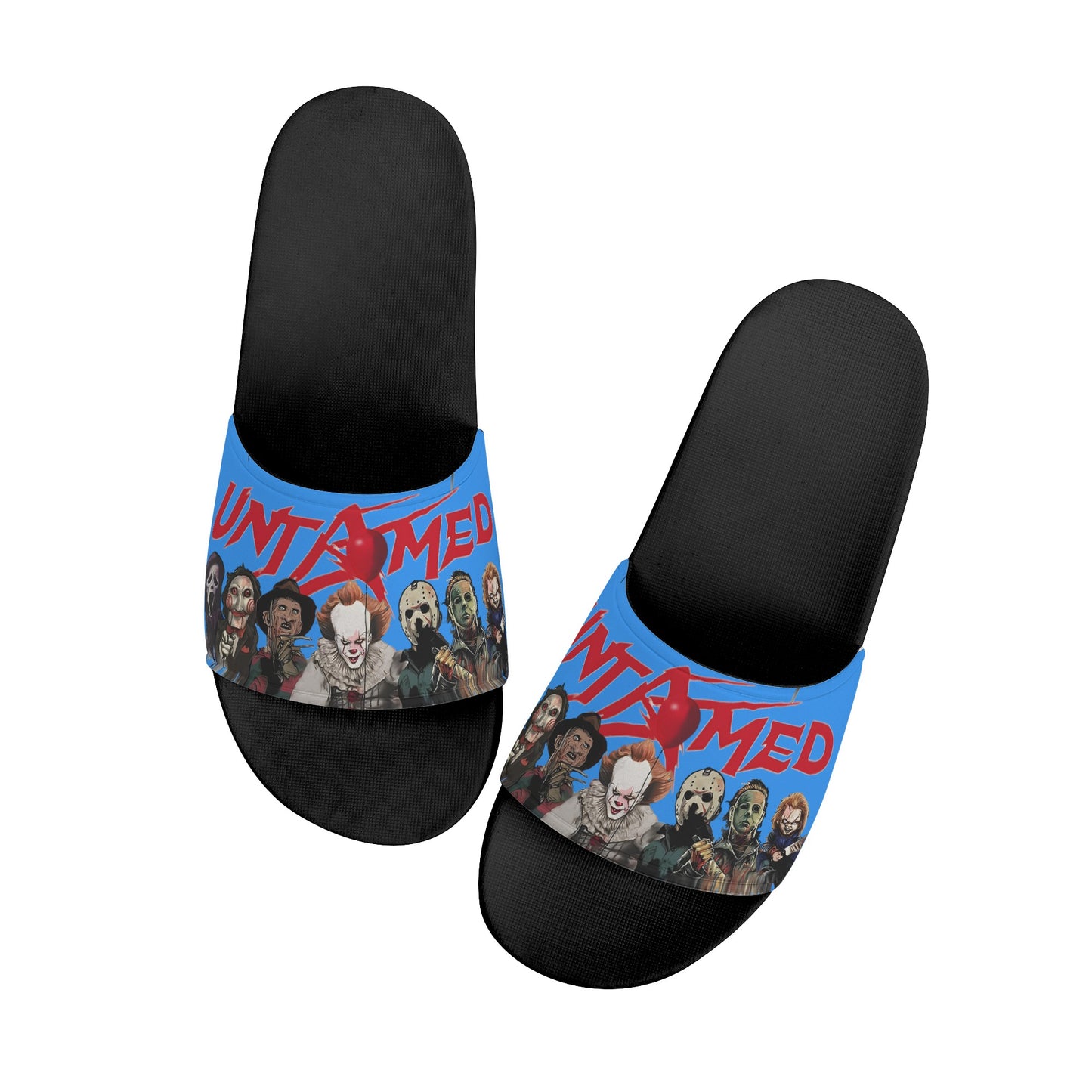 Un-Tamed S.O.S Edition Mens Blue Star Slides