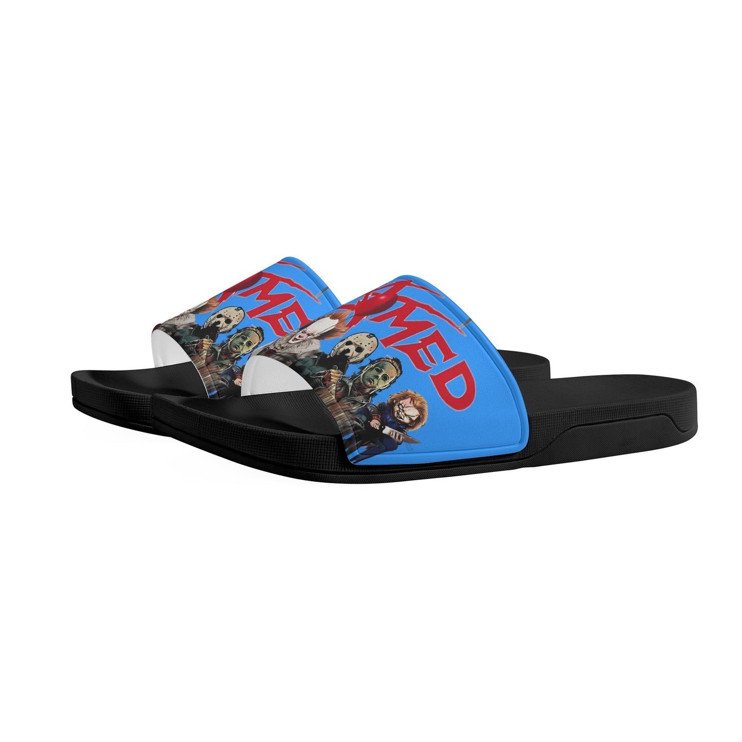 Un-Tamed S.O.S Edition Mens Blue Star Slides