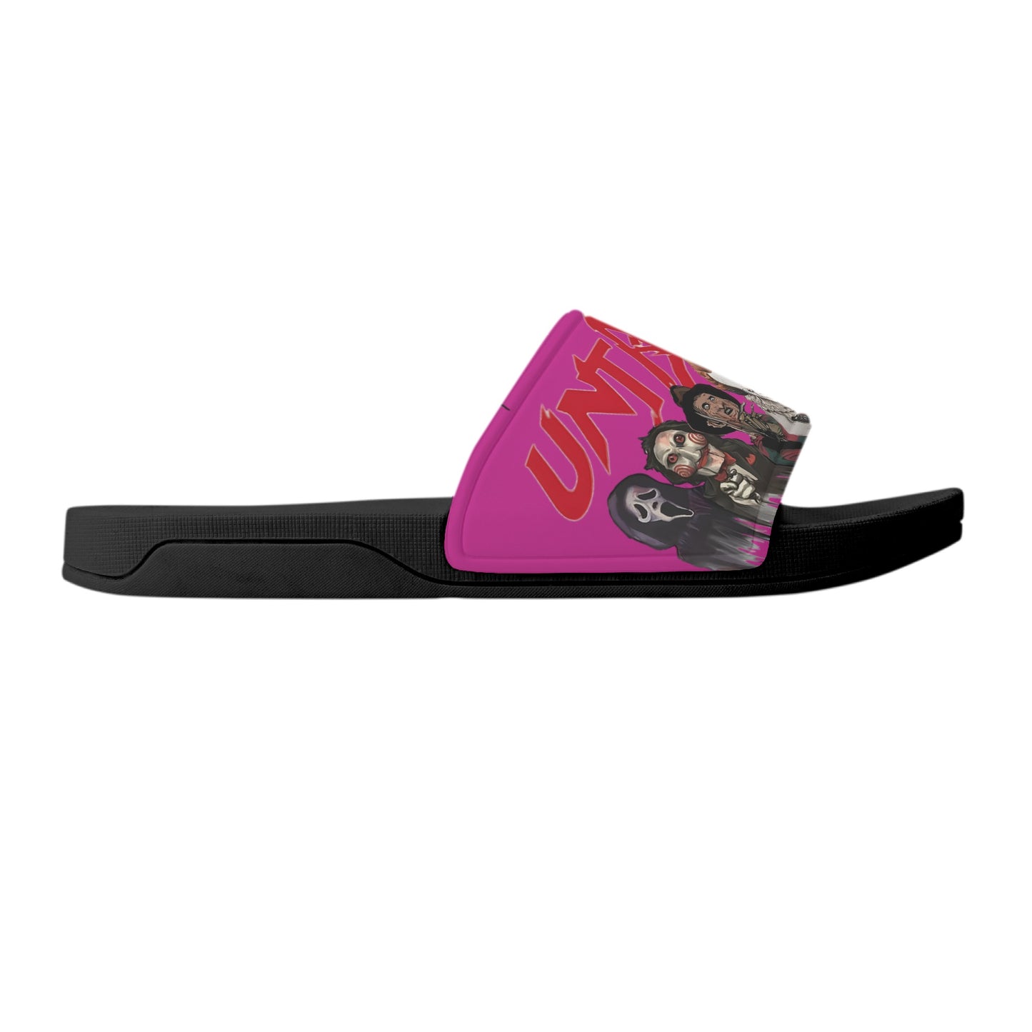 Un-Tamed S.O.S Edition Mens Purple Star Slides