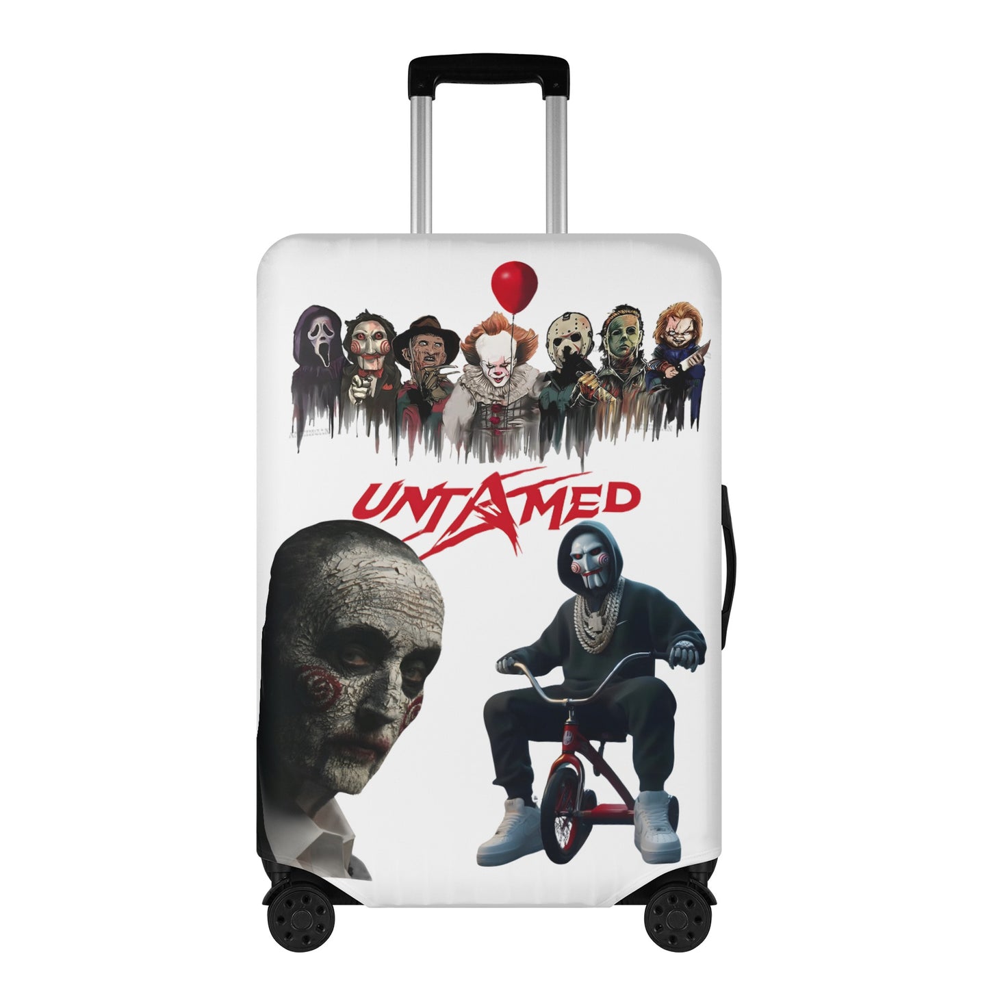 Un-Tamed S.O.S White Edition Polyester Luggage Cover