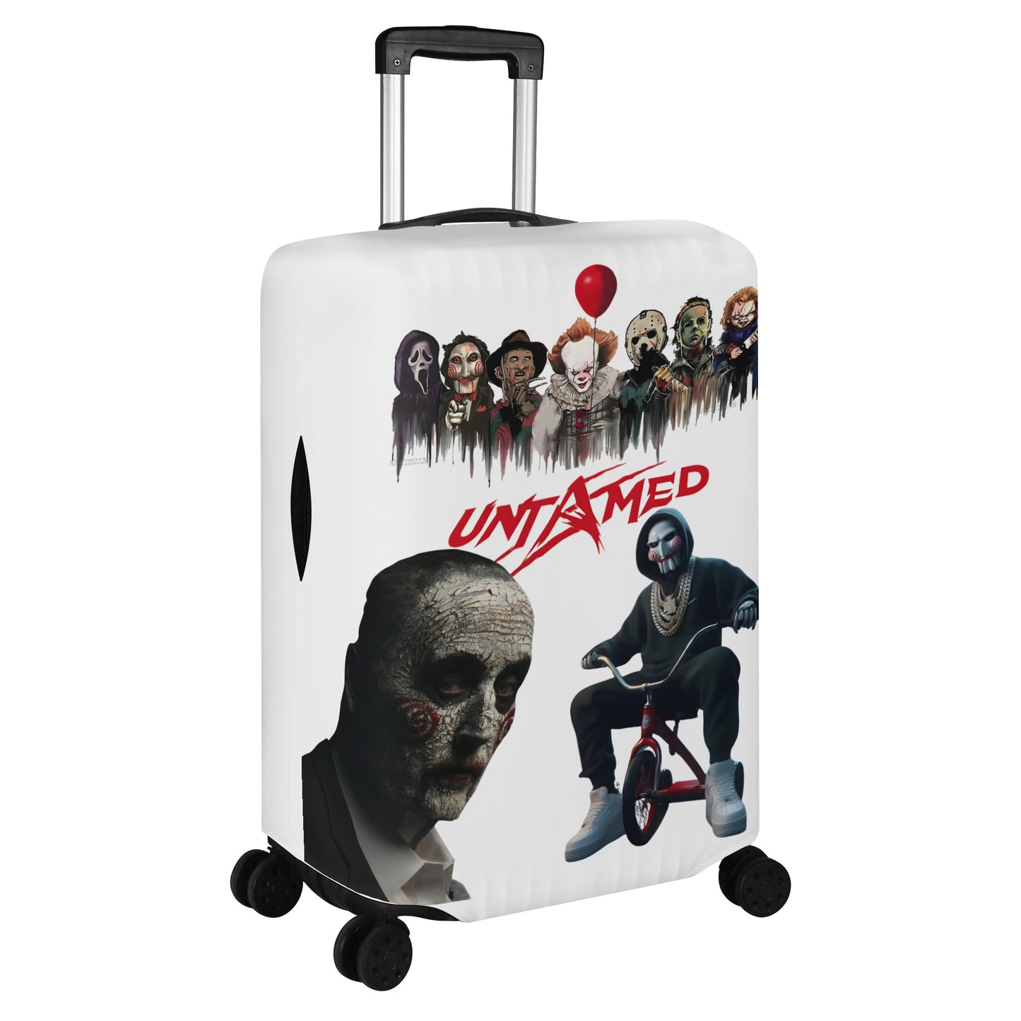 Un-Tamed S.O.S White Edition Polyester Luggage Cover