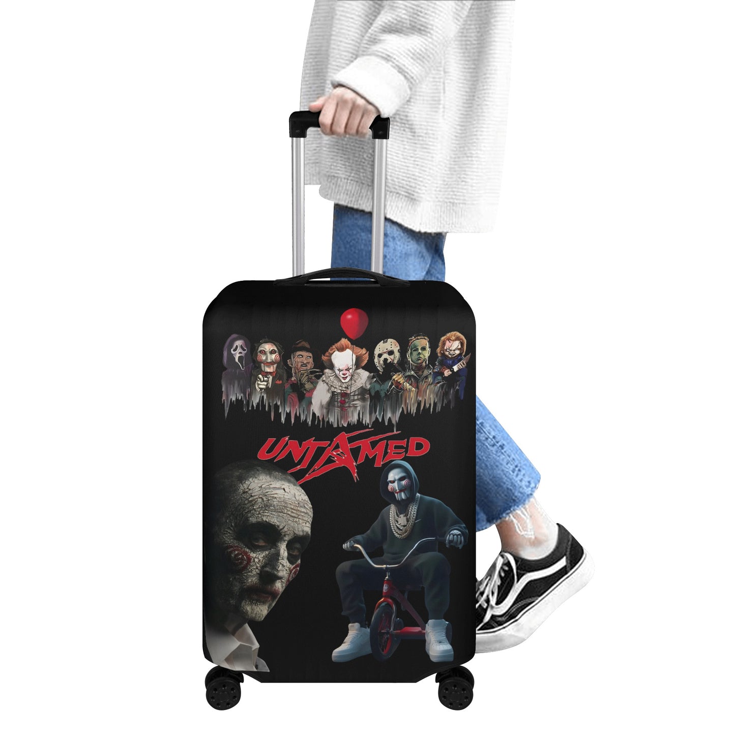 Un-Tamed S.O.S Black Edition Polyester Luggage Cover