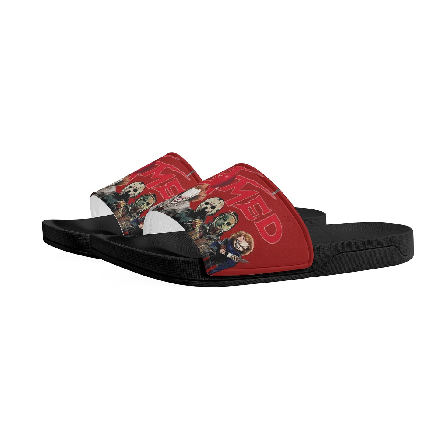 Un-Tamed S.O.S Edition Mens Maroon Star Slides