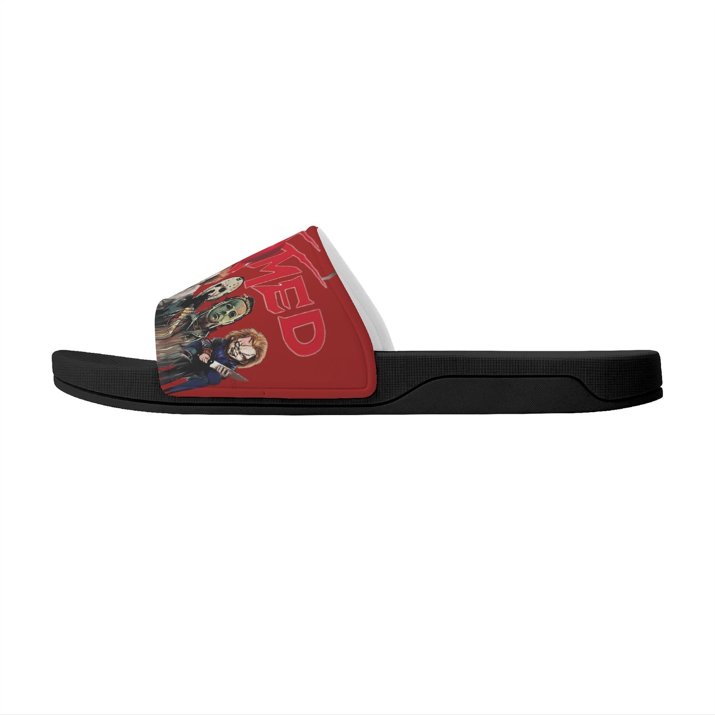 Un-Tamed S.O.S Edition Mens Maroon Star Slides