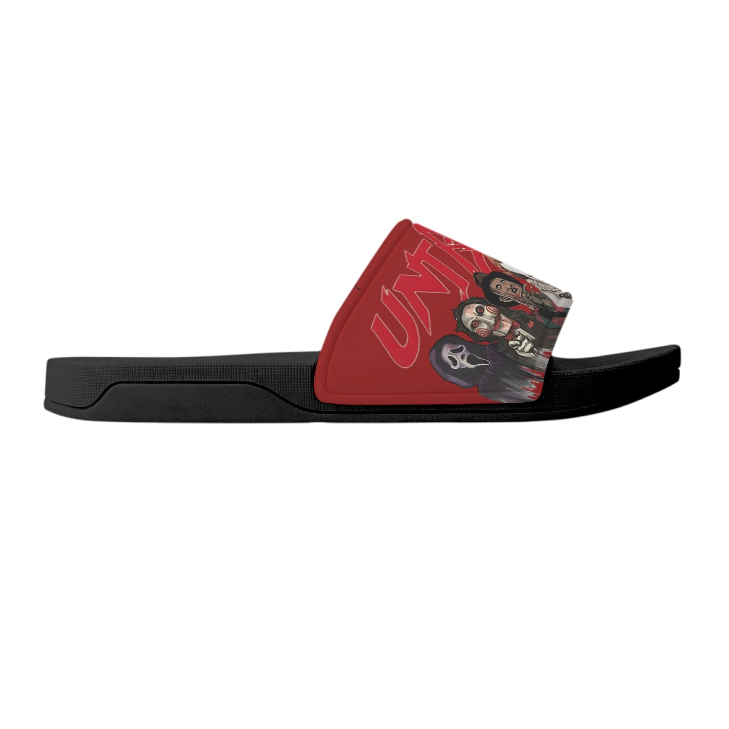 Un-Tamed S.O.S Edition Mens Maroon Star Slides