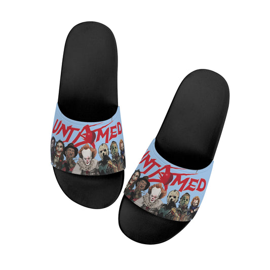 Un-Tamed S.O.S Edition Mens Sky Blue Star Slides