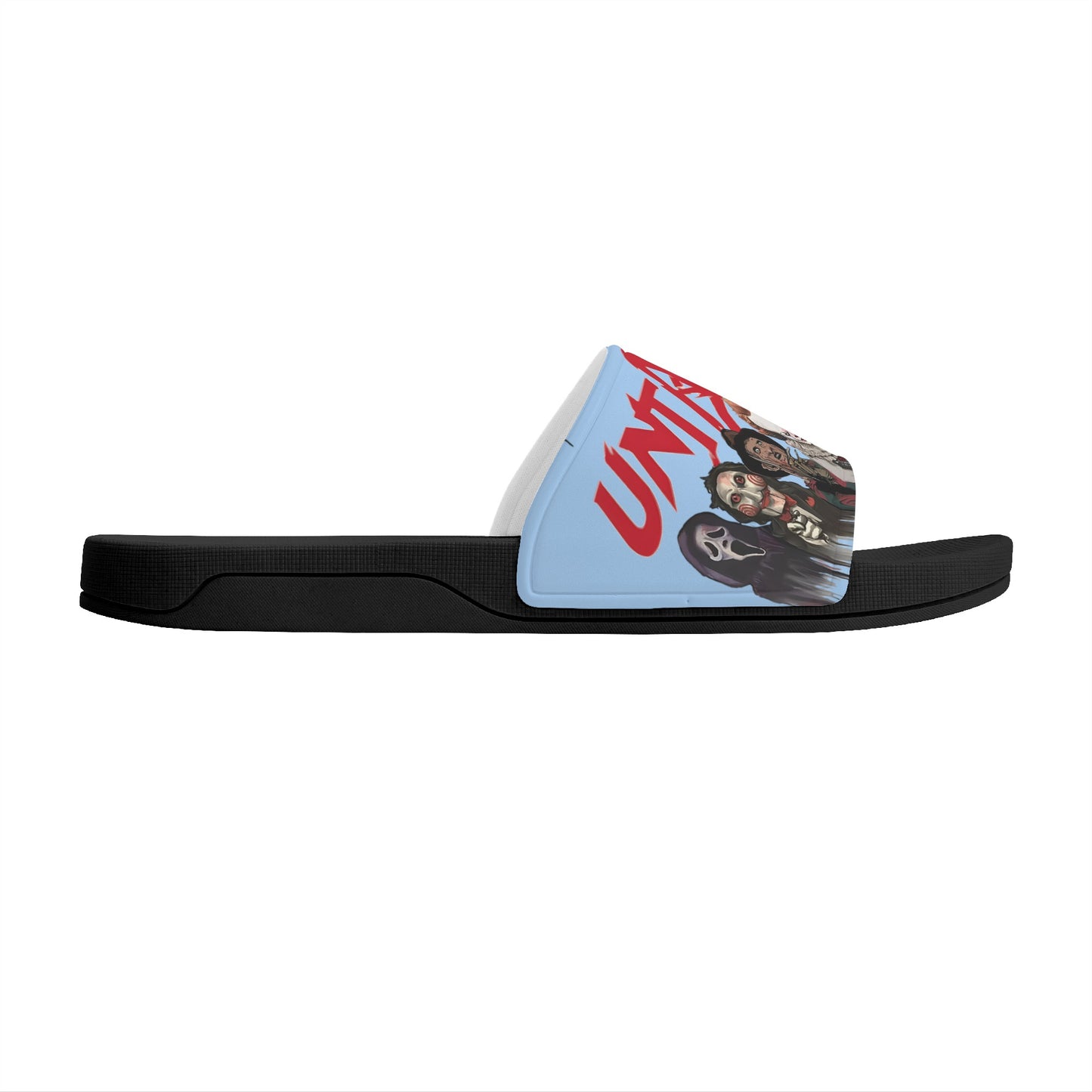 Un-Tamed S.O.S Edition Mens Sky Blue Star Slides