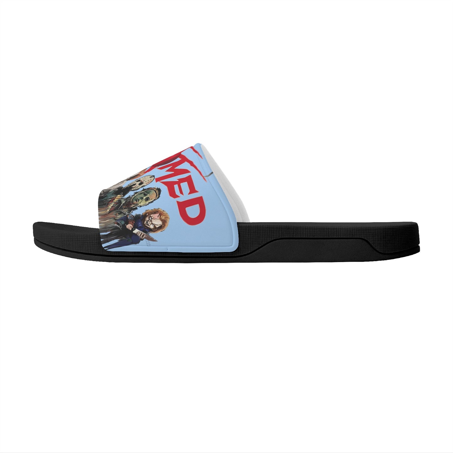 Un-Tamed S.O.S Edition Mens Sky Blue Star Slides