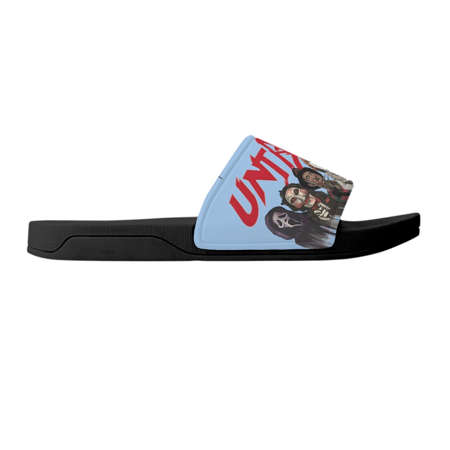 Un-Tamed S.O.S Edition Mens Sky Blue Star Slides