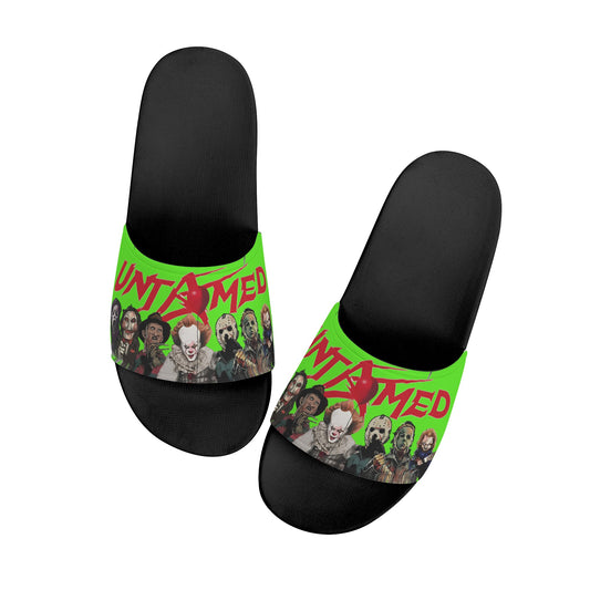 Un-Tamed S.O.S Edition Mens Goo Green Star Slides